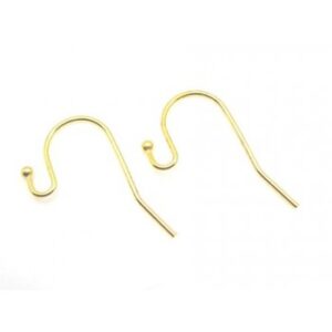Smart Look - Guld Belagt Øreringe - 1 Par