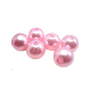 Voks Perle 10 Mm Rosa -10 Stk