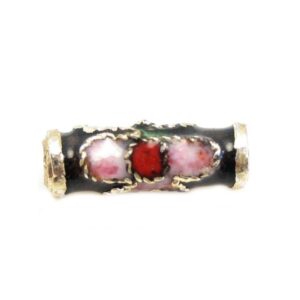 Cloisonne Tube Sort - 4 Stk