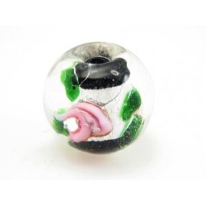 Perle Med Rose 12 / 1,5 Mm - 4 Stk