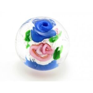 Perle Med Rose 12 / 1,5 Mm - 4 Stk