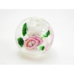 Perle Med Rose 12 Mm / 1,5 Mm - 4 Stk