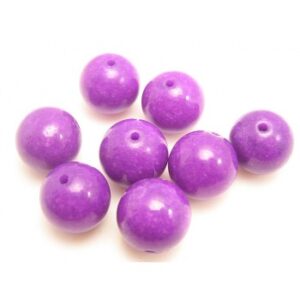 Jade Lilla 10 Mm - 8 Stk