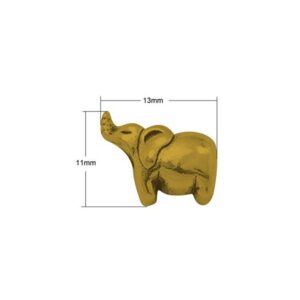 Elefant 13 / 4,5 Mm Guld