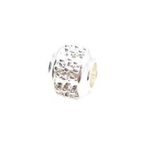 Flot Perle / Charms Forsølvet 12 Mm