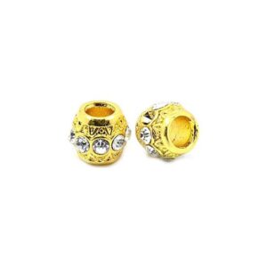 Led Med Sten Guld - 11 / 5 Mm