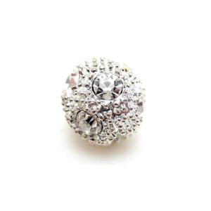 Perle Med Klare Stene 11 / 3 Mm Hul.