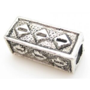 Flot Metalperle 15,6 / 4 Mm - 2 Stk
