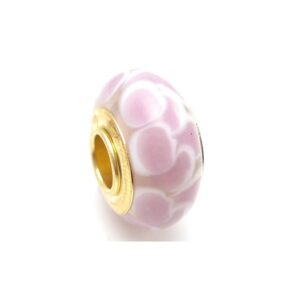 Led Med Guld Kerne Rosa