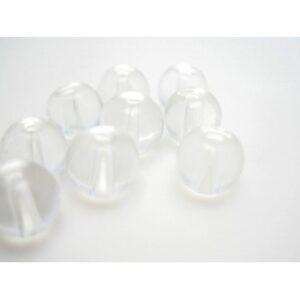Glas Perle 6 mm - Klar - 15 Stk