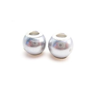 Voks Perle Led 11 / 5 Mm - 2 STK - GRÅ