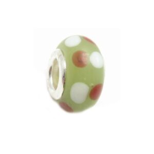 Glas Led / Charms Med Flotte Farver