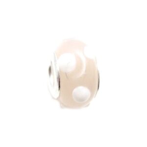 Glas Led / Charms Flot I Sart Rosa