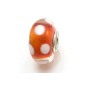 Glas Led / Charms Flot I Rød / Orange
