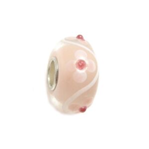 Glas Led / Charms Flot I Sart Rosa