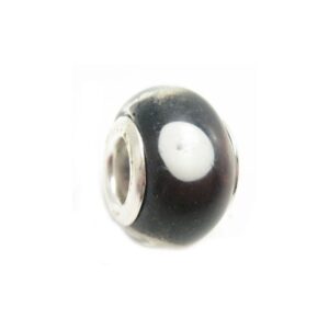 Glas Led / Charms Flot I Sort Og Hvid