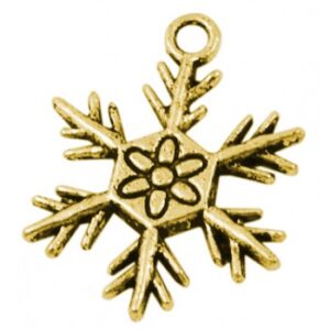 Is Krystal Guld 22 Mm - 4 Stk