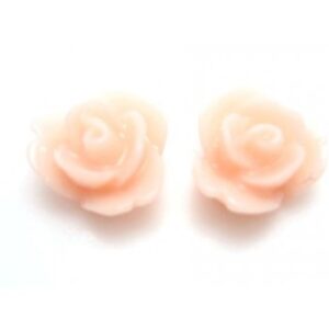 Resin Rose Mini Laks 9 Mm - 2 Stk