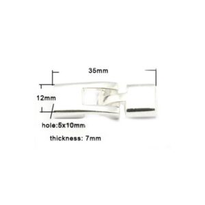 Smart Enderør Med Lås - Hul 5 X 10 Mm - 1 Sæt
