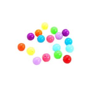 Hot Neon Perle Mix 8 / 1,2 mm - 50 Stk