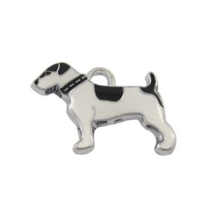 Hund Med Emalje 27 Mm