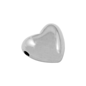 Sølv Hjerte 10 / 1 Mm - 15 STK