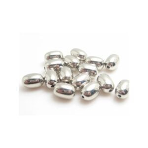 Sølv Risperle På 8 / 1 Mm - 15 STK