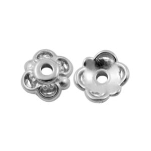 Perleskål Sølv 10 / 2 Mm - 30 STK