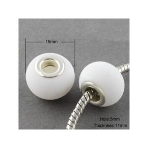 Mat Hvid Glas Led 15 / 5 Mm