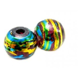 Smuk og Spændende Perle 6mm - 8 stk