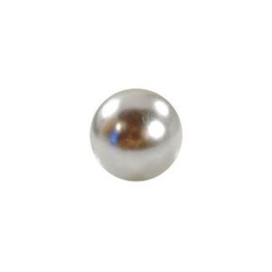 Voks Perle 10 mm Grå - 10 stk