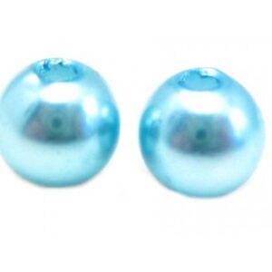 Voks Perle 10 mm Turkis - 10 stk