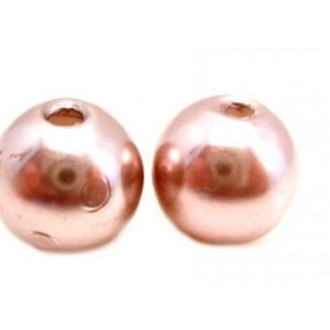 Voks Perle 6 mm Coffe - 15 stk