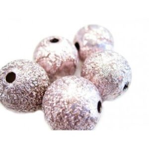 Silkebørstet Lys Rosa 8 mm - 4s tk