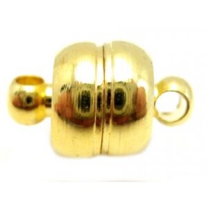Magnet Lås I Guld Plate 10 x 8 mm