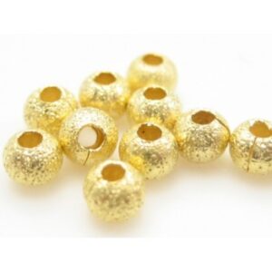Guld Stardust 3 / 0,8 mm - 12 stk