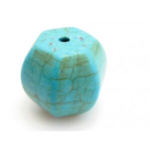 Turkis I Flot Facon - 12 x 8 mm