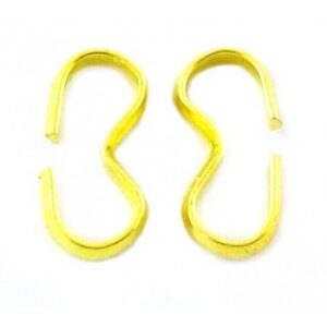 Forbindelses Led I Guld 14 mm - 10 stk