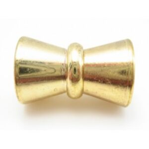 Sommerfugl Magnet Lås I Guld Pl. - 17 mm