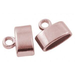 Kobber Ende rør 9 X 3,5 Mm Hul - 2 Stk