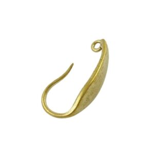 Guld Øreringe 19 Mm - 1 Par
