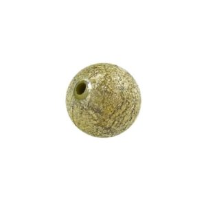 Silkebørstet Guld 12 Mm - 10 Stk