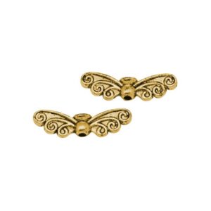 Vinger Guld Belagt 22 Mm - 6 Stk
