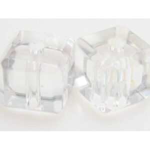 Glas Kube 6mm Slebne Kanter - 4 Stk