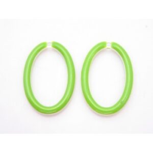 Emalje Vedhæng 18 X 12 Mm - 2 Stk