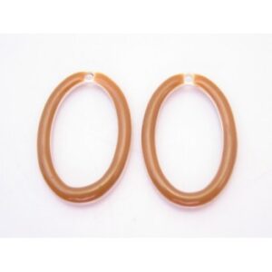 Emalje Vedhæng 18 X 12 Mm - 2 Stk