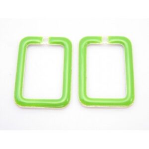 Emalje Ramme 20 X 14 Mm - 2 Stk