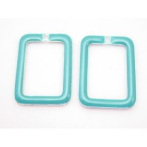 Emalje Ramme 20 X 14 Mm - 2 Stk