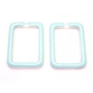 Emalje Ramme 20 X 14 Mm - 2 Stk