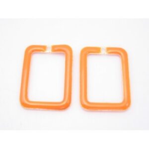 Emalje Ramme 20 X 14 Mm - 2 Stk